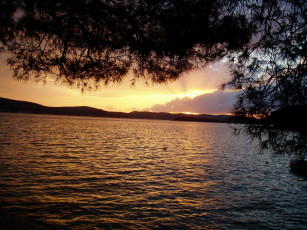 Картинка zakat природа реки озера