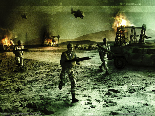 Обои картинки фото conflict, zone, видео, игры