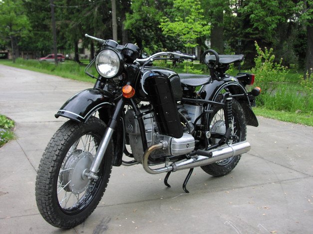 Обои картинки фото dnepr, мотоциклы, русские