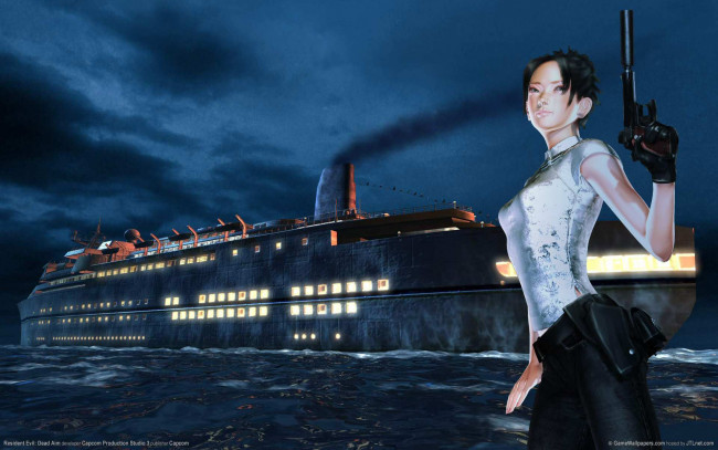Обои картинки фото resident, evil, dead, aim, видео, игры