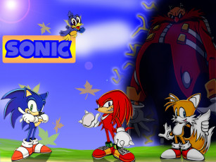 обоя мультфильмы, sonic