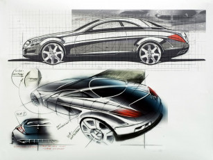 Картинка рисованные авто мото