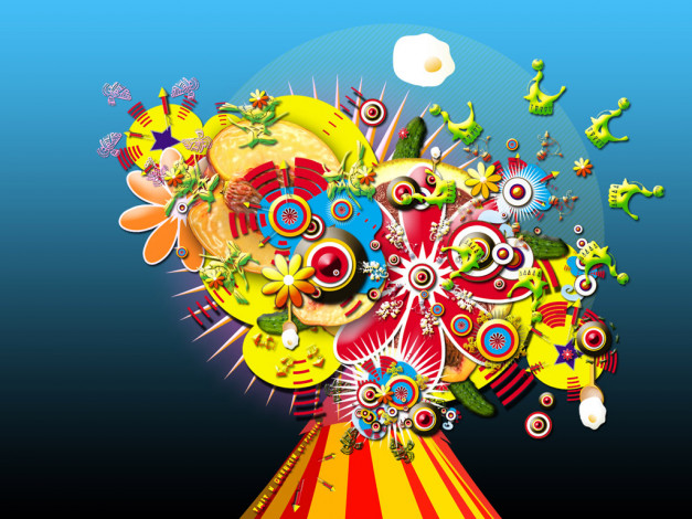 Обои картинки фото векторная, графика