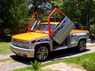 Картинка автомобили custom pick up