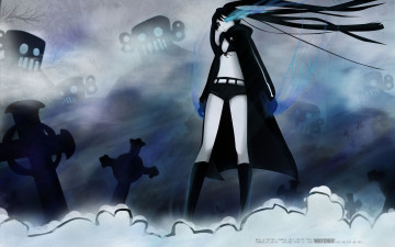 Картинка аниме black rock shooter