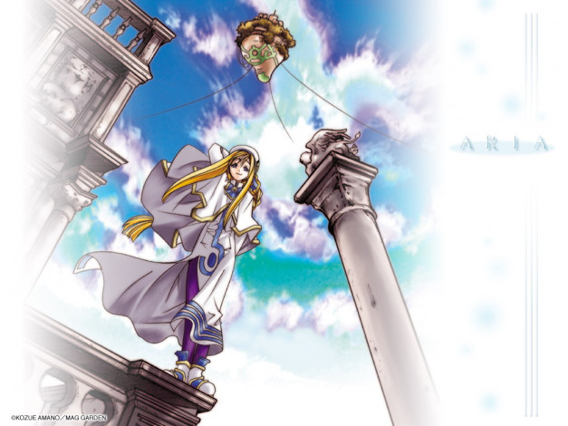 Обои картинки фото аниме, aria