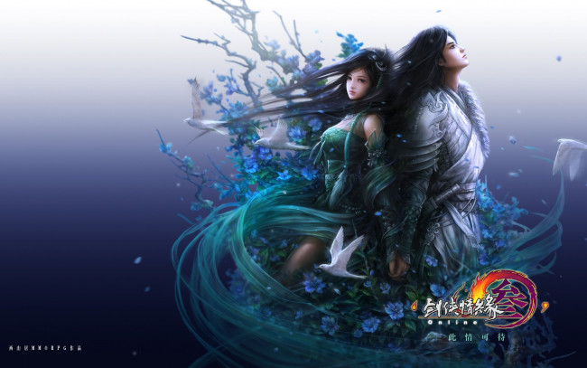 Обои картинки фото jx3, видео, игры, jx, online