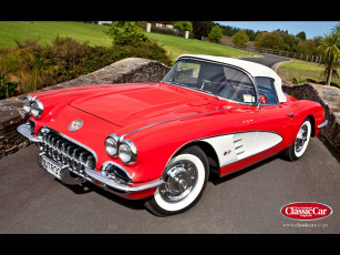 Картинка автомобили corvette