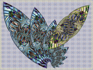 Картинка 3д графика fractal фракталы фрактал