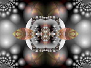 Картинка 3д графика fractal фракталы фрактал