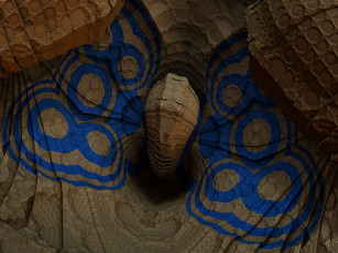 Картинка 3д графика fractal фракталы фрактал