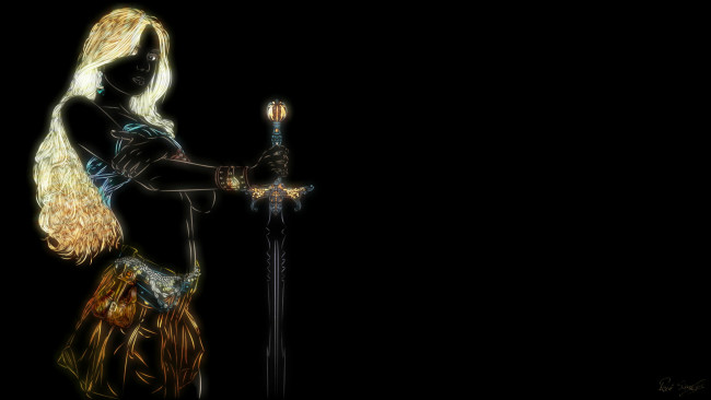 Обои картинки фото 3д, графика, amazon, амазонки, меч, девушка