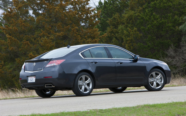Обои картинки фото acura, tl, sh, awd, 2012, автомобили