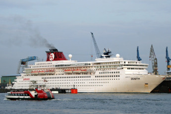 Картинка zenith корабли лайнеры круиз море