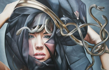 Картинка фэнтези существа медуза горгона