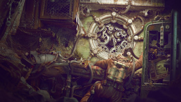 Картинка фэнтези иные миры времена скафандр