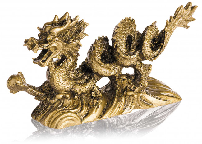 Обои картинки фото разное, рельефы, статуи, музейные, экспонаты, дракон