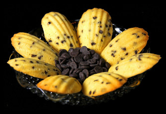 Картинка еда пирожные кексы печенье шоколад мадлен