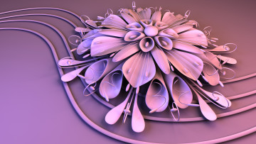 обоя 3д, графика, flowers, цветы, фон, лепестки