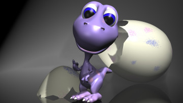 Картинка 3д графика humor юмор дракончик