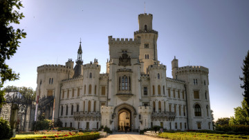 Картинка глубока над влтавой Чехия города дворцы замки крепости замок