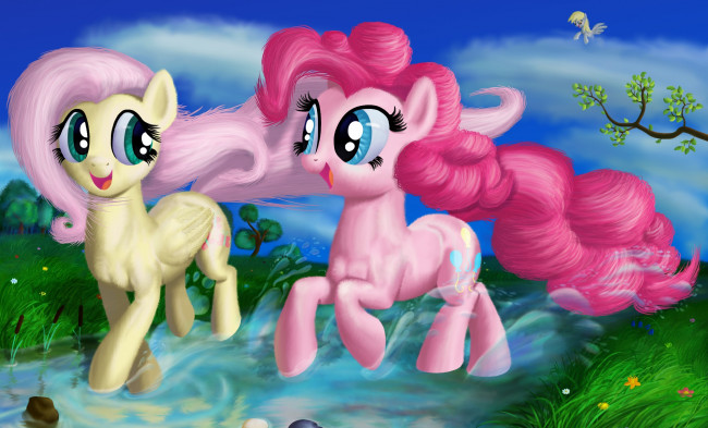 Обои картинки фото рисованные, животные, сказочные, мифические, лошадки