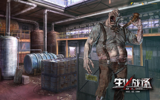 Обои картинки фото war, of, zombie, видео, игры, зомби