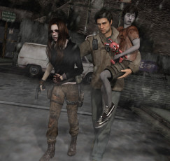 Картинка shattered++reality 3д+графика фантазия+ fantasy люди