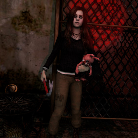 Обои картинки фото shattered  reality, 3д графика, фантазия , fantasy, кукла, девушка