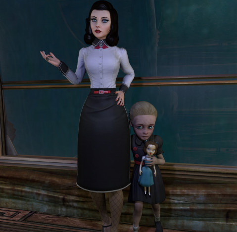 Обои картинки фото shattered  reality, 3д графика, фантазия , fantasy, дочь, мать