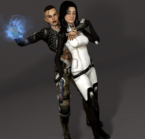 Обои картинки фото shattered  reality, 3д графика, фантазия , fantasy, магия, девушки, взгляд