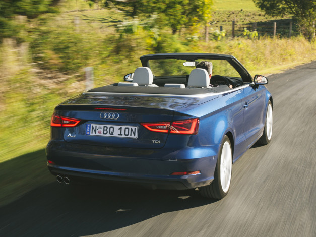 Обои картинки фото автомобили, audi, 2014, г, au-spec, 8v, tdi, 2-0, cabriolet, a3