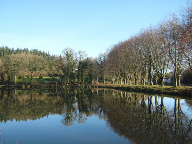 Обои картинки фото франция,  пейзаж, природа, парк, бретань, пейзаж