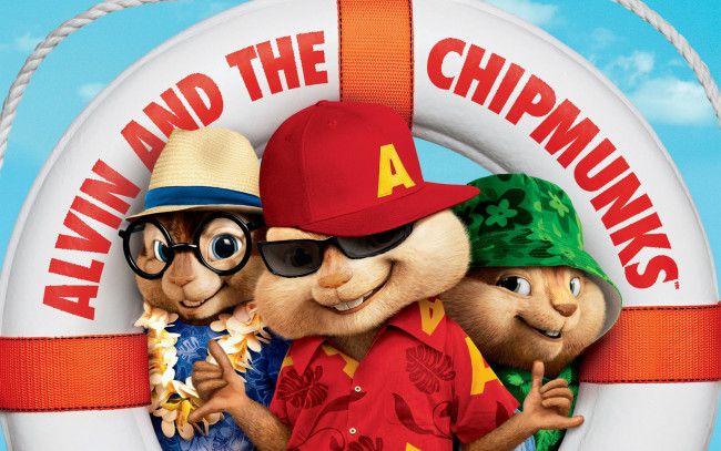 Обои картинки фото мультфильмы, alvin and the chipmunks,  the squeakquel