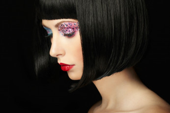 Картинка девушки -unsort+ лица +портреты взгляд oleg gekman макияж young woman fashion photo