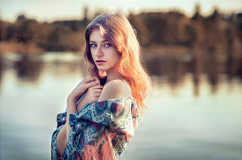 Картинка девушки -unsort+ рыжеволосые+и+другие lods franck взгляд прелесть