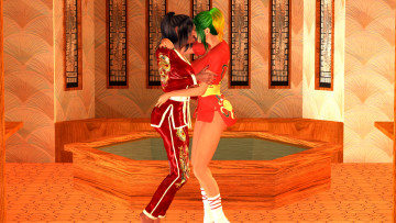 обоя dark heresy, видео игры, девушки, взгляд, фон