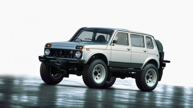 Обои картинки фото нива, автомобили, виртуальный тюнинг