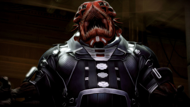 Обои картинки фото видео игры, mass effect 2, персонаж