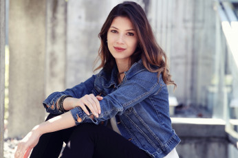 Картинка девушки -unsort+ брюнетки +шатенки лицо взгляд