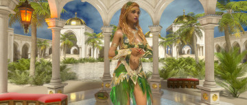 Картинка 3д+графика фантазия+ fantasy девушка взгляд фон