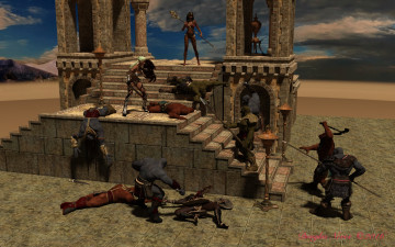 Картинка gemma+and+the+shrine+of+uta 3д+графика фантазия+ fantasy персонажи