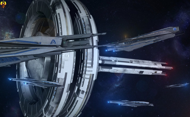 Обои картинки фото космос, арт, космический, корабль, полет, вселенная