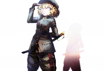 Картинка аниме youjo+senki tanya degurechaff