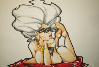 Картинка разное арты очки украшение женщина