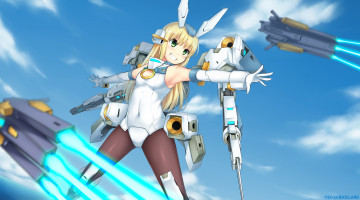 Картинка аниме frame+arms+girl frame arms girl