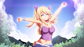 Картинка аниме fairy+tail lucy heartfilia