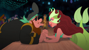 Картинка мультфильмы the+princess+and+the+frog мужчина русалка пират костюм карнавал женщина