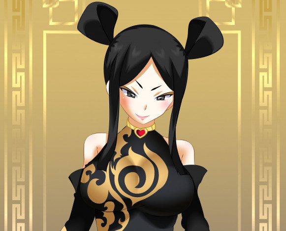 Обои картинки фото аниме, fairy tail, minerva, bishojo, mahou, by, sharknex01