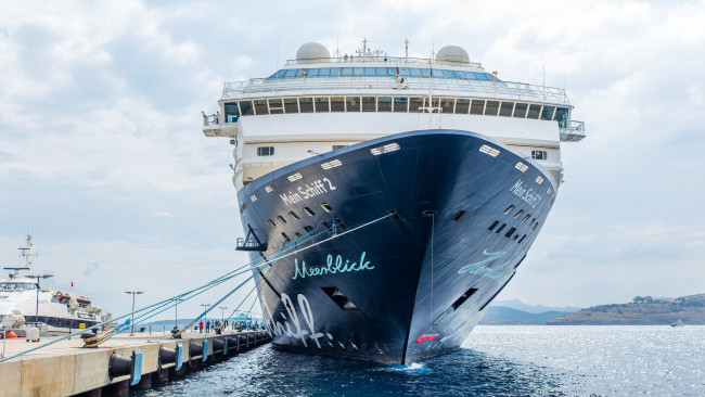 Обои картинки фото корабли, лайнеры, лайнер, круиз